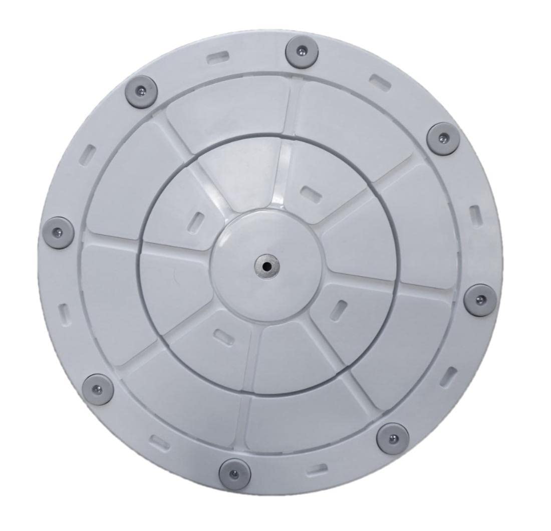 FabaCare Drehscheibe EasyTransfer, Drehteller mit 360° Endlosdrehung, Transferhilfe bis 130 kg, rutschfeste Transferscheibe, Umsetzhilfe 41 cm Durchmesser