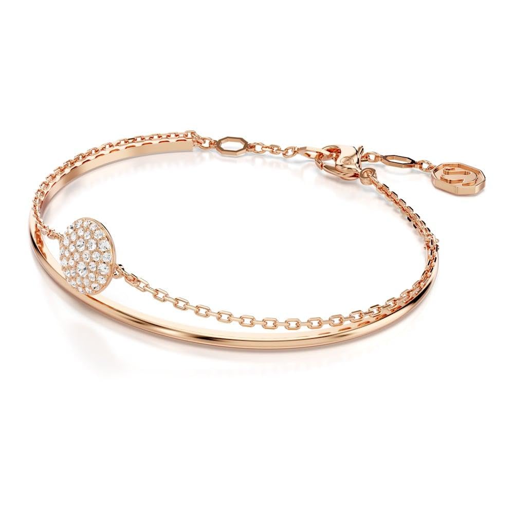 Swarovski Brazalete Meteora 5683452 tono oro rosa
