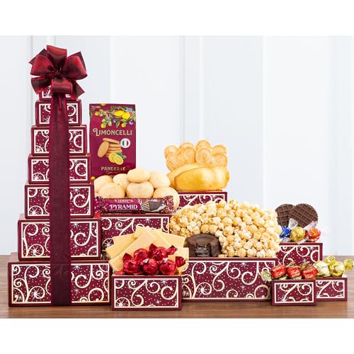 Wine Country Gift Baskets the Tower of Sweets Gift Tower