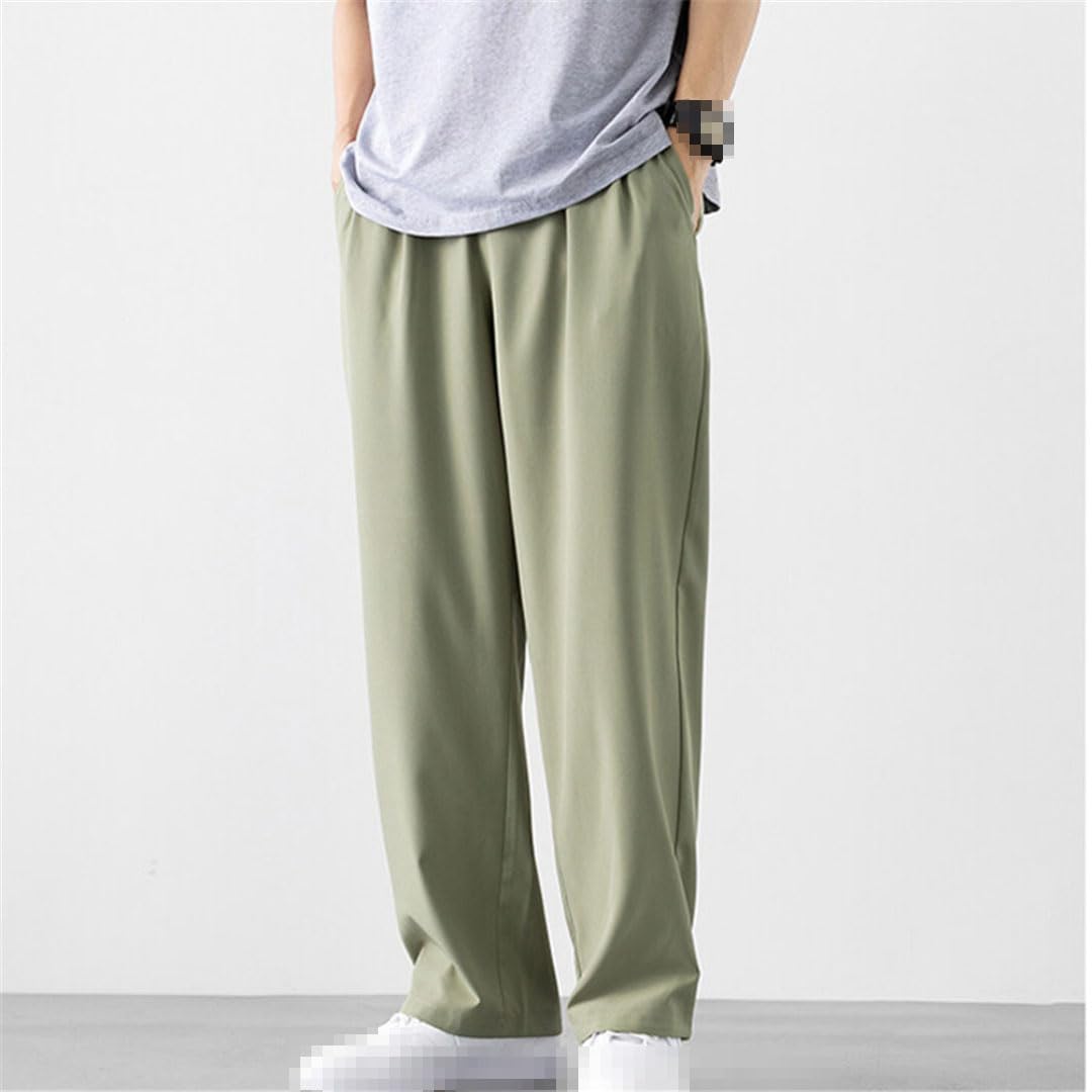 Vogrtcc Pantaloni A Gamba Larga da Uomo Pantaloni Casual da Jogging con Elastico in Vita