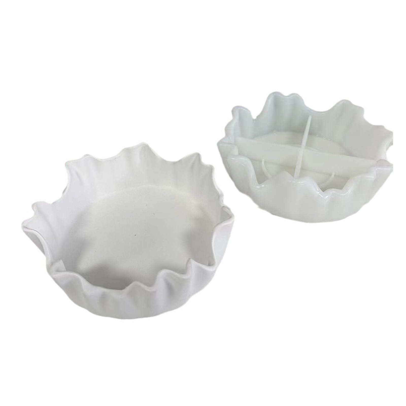 carotoe Irregular Sturdy Silicone for Epoxy Resin Castes Portable for Making Unique Tray and Artistic Dishes Makeup Organizers