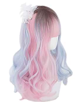 「multicolor」 かつら 自然 原宿 ロリータ 高品質 耐熱*}s 51g48NTx1ES._UF350,350_QL50_.jpg