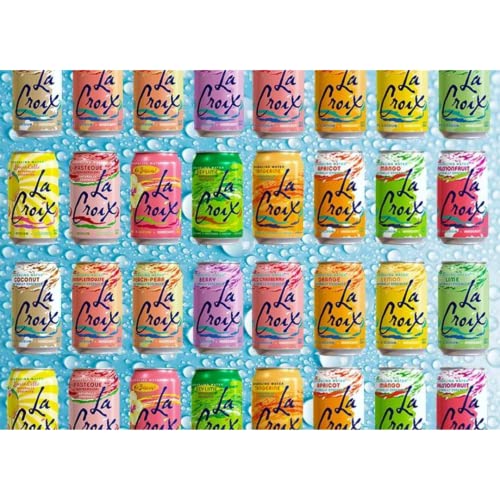 La Croix Sparkling Water Variety Pack - 12 Fl Oz Cans - By Obanic (24-Count) #TOP6
