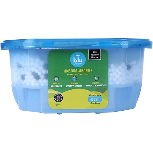 BLU by Absorbia Moisture Absorber with Activated Charcoal Pa