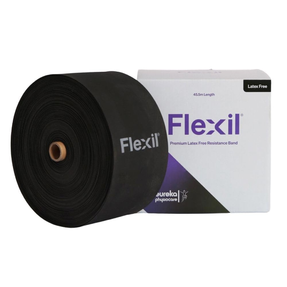 Flexil Resistance Band, Black, 45.5M