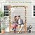 Giantex Garden Arch Trellis with Bench - 63''W x 79''H Wooden Arbor with 2-Person Outdoor Bench, Garden Arbors Archway Pergola for Climbing Plants Rose Wedding Backyard Party Lawn Decor