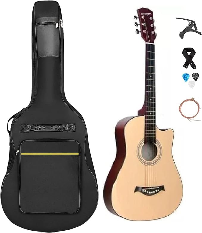 MegArya ACOUSTIC GUITAR COMBO NATURAL