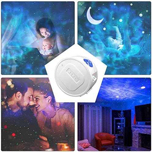 Miniatura 4 de Arinda Proyector de estrellas con nebulosa LED, proyector de luz nocturna con control remoto para niños y adultos, dormitorio, teatro