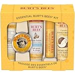 Burt's Bees Gifts Ideas - Essential Everyday Beauty Set, 5 Travel Size Products - Deep Cleansing Cream, Hand Salve, Body Lotion, Foot Cream and Lip Balm