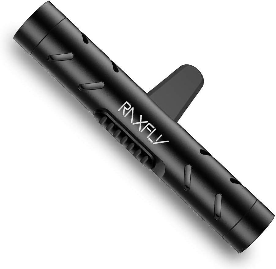 RAXFLY Car Air Freshener Solid Perfume Aroma Car Fragrance Diffuser with Vent Clip Car Vehicle Solid Air Purifier (4 Scents Bars & 1 Sponge Bar for Essential Oils, Natural Aroma) for Vehicle Bedroom