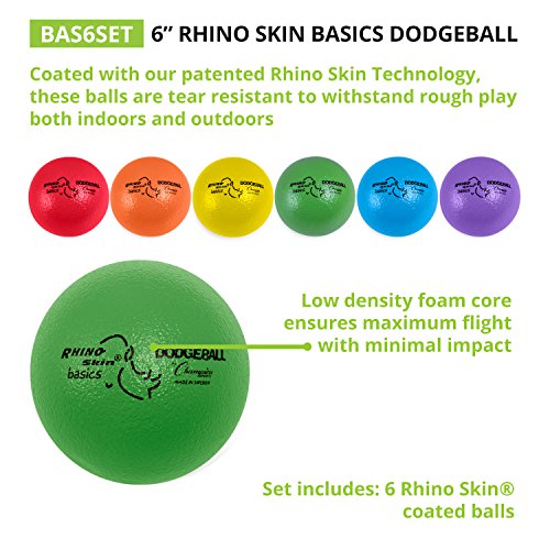 Champion-Sports-Rhino-Skin-Basic-Dodgeball-Set Champion Sports Rhino Skin Basic Dodgeball Set