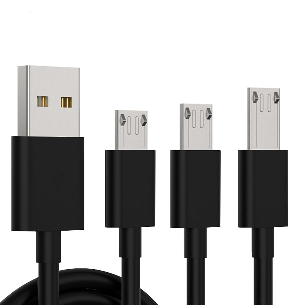 Cable micro USB de punta larga de 3 pies, 6 mm, 8 mm, 12 mm, compatible con Blackview BV4000 BV4900 BV5500 Pro/Plus BV5800 BV6000s/Oukitel WP12 WP8 Pro, WP6/Doogee/Ulefone Armor X7 Pro X6 teléfonos