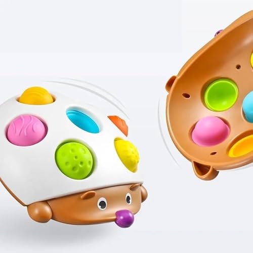 Brinquedo Sensorial bebê Ouriço Porco Espinho Montessori