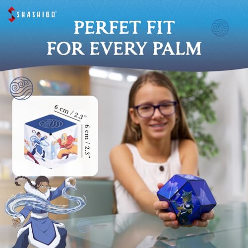 Image of Shashibo Avatar The Last Airbender Magnetic Puzzle Cube, Sensory Fidget Toy