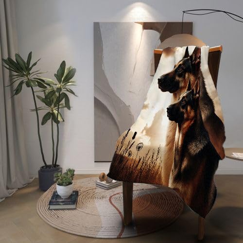 Couverture Polaire 240 x 260 Animal Chien, Couverture Polaire Grande Taille 240x260 cm | Usage Multiple comme Couette d'Appoint, Assure Une Protection Contre Le Froid D339