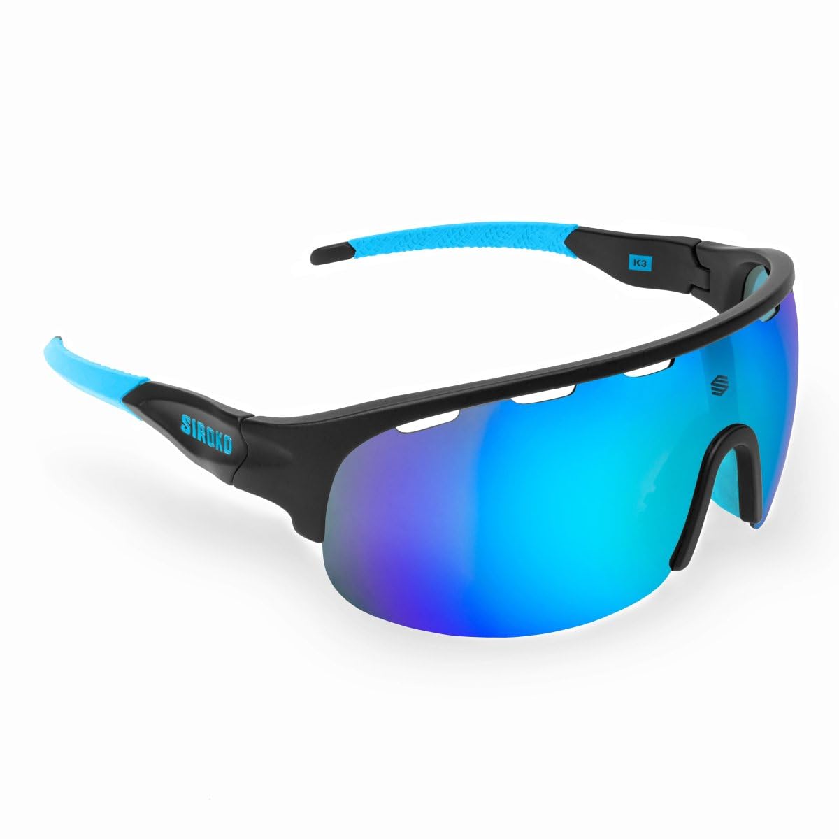 SIROKO Gafas de Sol Ciclismo Polarizadas K3 Hombre y Mujer Ultraligeras y Anti-Vaho
