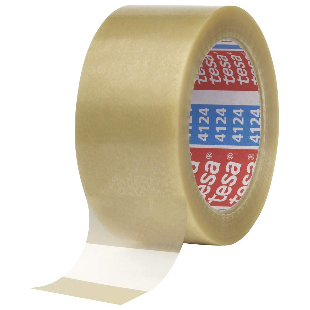 6 X tesa Packband PVC 66mx50mm transparent ULTRA STRONG 57176  