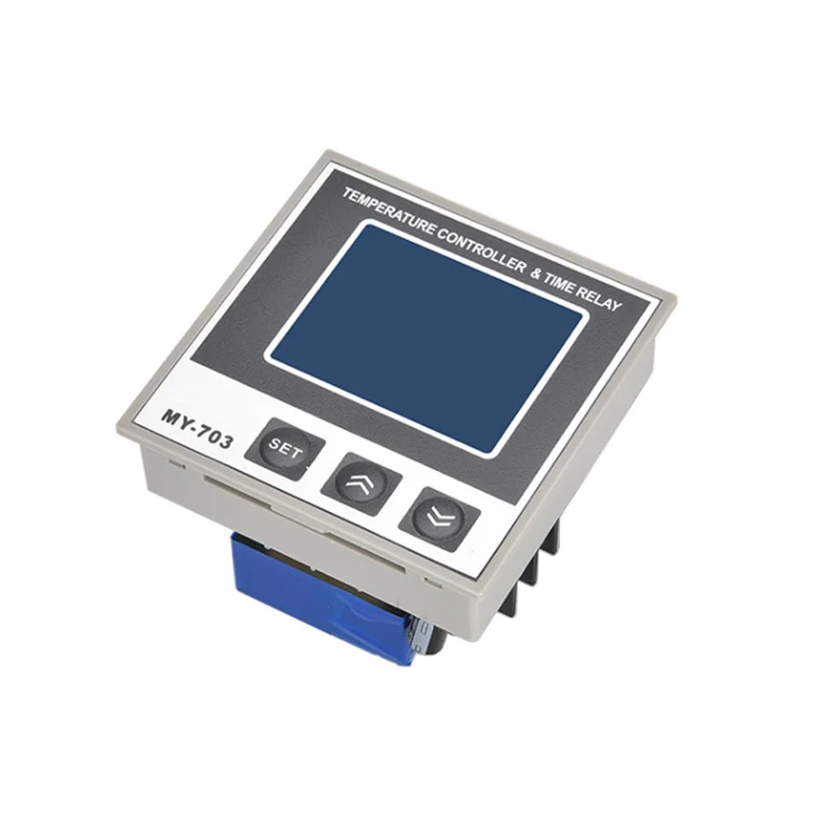 RWRAPS regolatore Temperatura pid Regolatore di Temperatura Intelligente LED 3IN1 Regolatore di Temperatura Conteggio Timer Controllo della Temperatura (Color : K SSR)
