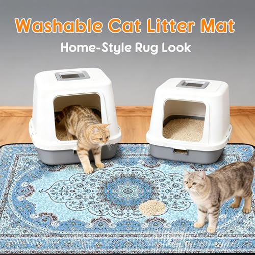 Image of PatiencET Washable Pee Pads for Dogs Cat Litter Mat 72'' x 72 inch Super Absorbent Leakproof Reusable Puppy Pads 1 Pcs Puppy Training Pad with Non-Slip Bottom for Potty Whelping Playpen Crate Green