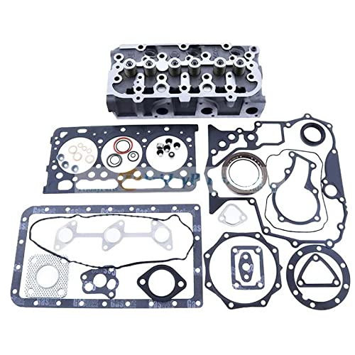 FridayParts Complete Cylinder Head & Gasket Kit Compatible for Kubota D902 Engine Replacement