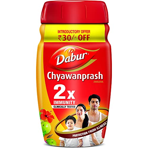 Dabur Chyawanprash - 1.5kg | 3X Immunity Action | With 40+ Ayurvedic Herbs | Helps Build Strength & Stamina | Builds Overall Health
