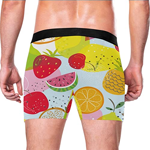 Ropa interior elástica para hombre Vnurnrn pack de 2 calzoncillos bóxer confort anti-roce 3