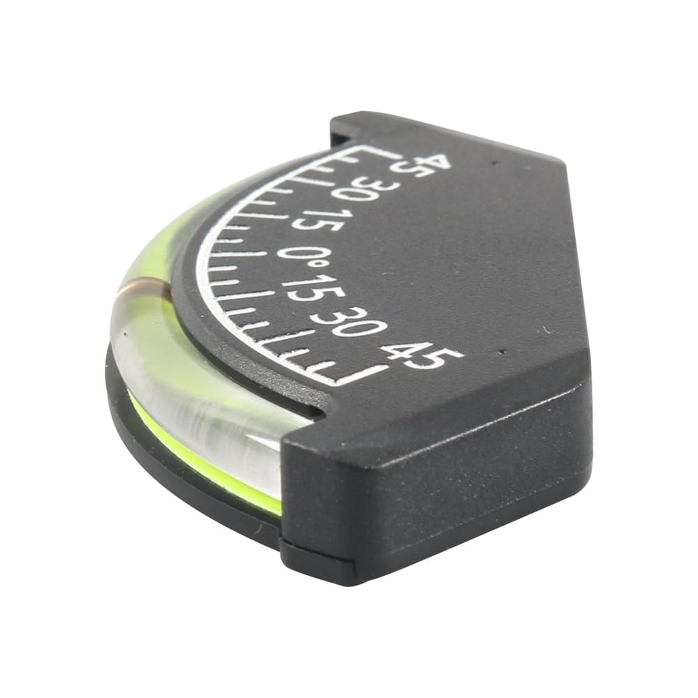 Para Vehículos Marinos Y Todo Terreno, 45 ° Inclinómetro Gauge - Indicador De Nivel Impermeable Para Barcos, Caravanas Y 4X4S (201-F Modelo)