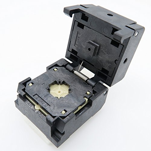 ALLSOCKETQFN36(5x5)-0.4 Burn in Socket QFN36 MLF36 WLCSP36 Package Testing Adapter, 0.4mm Pitch IC Size 5x5mm NP506-036-049-SC-G QFN IC MCU Programming Socket Burn-in(Clamshell, 0.4mm)