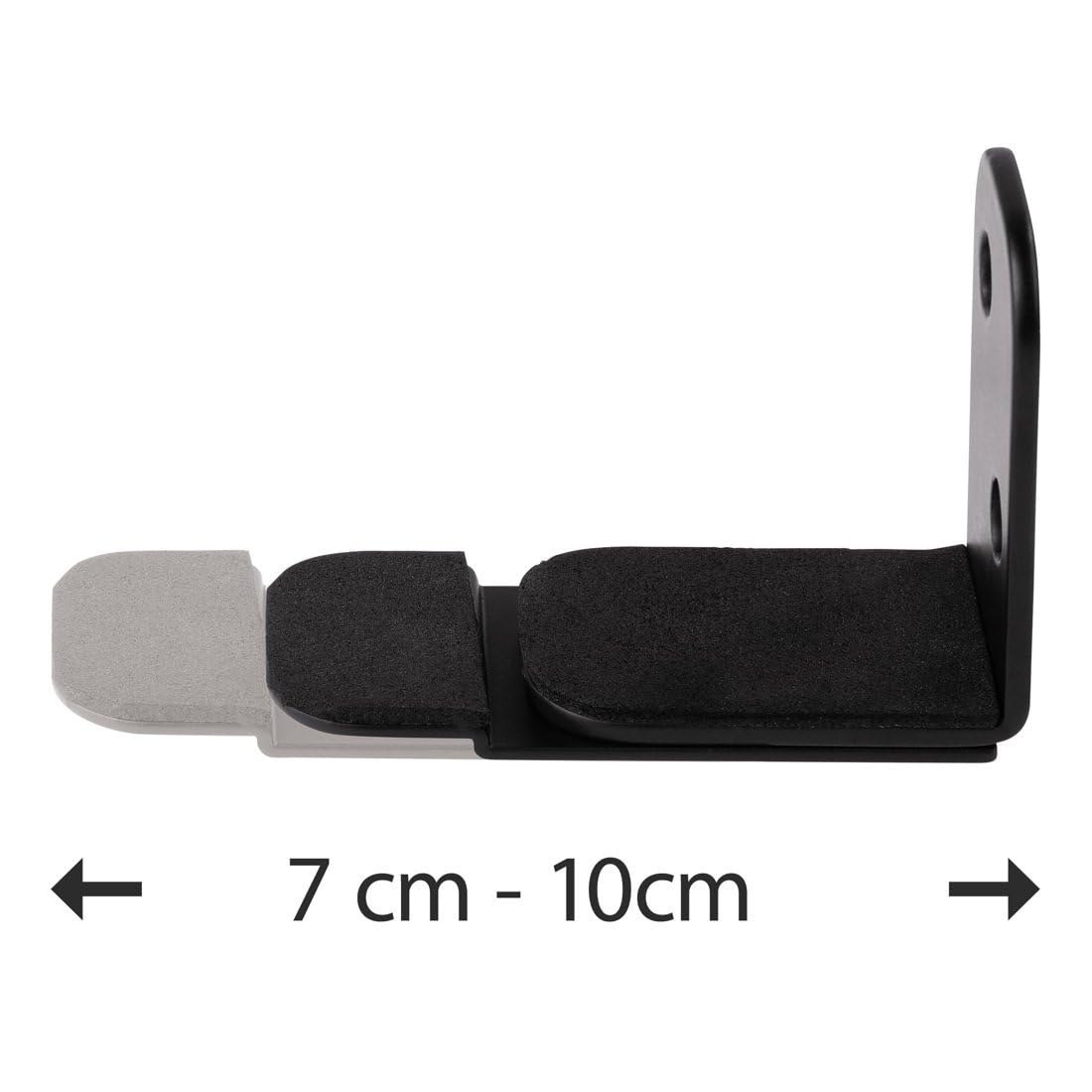 Hama Supporto da parete per soundbar, universale, regolabile, nero