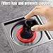 COLDDD Odor Proof Floor Drain, Backflow Preventer, Anti-Odor Drain for Bathrooms and Kitchens (1.5''-2.0'')