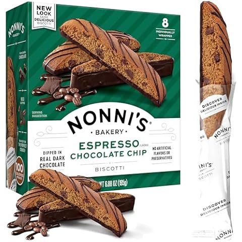 Nonni's Espresso Chocolate Chip Biscotti Cover