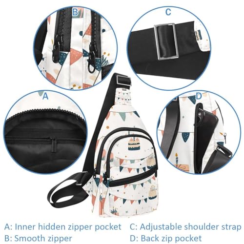 Men's Sling Backpack, Birthday cream cakes gift (14)2