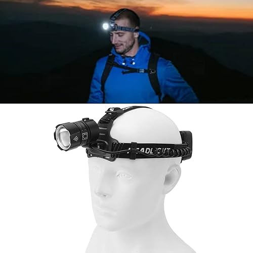 Miniatura 6 de Faro recargable LED ajustable 90000 LM Zoom para acampar al aire libre