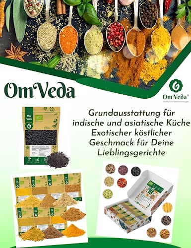 BIO Fenchel Samen gemahlen | Fenchelsamen Fenchelpulver fein gemahlen | Organic Fennel Powder | OmVeda Gewürze für Küche (200g)
