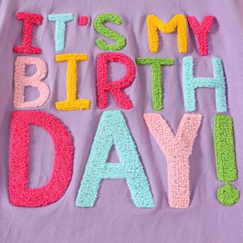 Toddler Baby Girl First Birthday Outfit In My One Year Old Era Sweatshirt Tops Little Princess 1st Birthday Clothes4