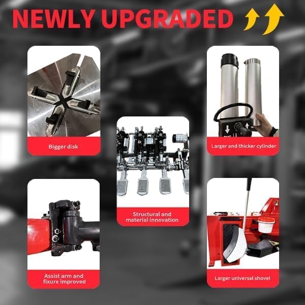 Image of KATOOL 2.0HP Tire Changer Machine with Bead Blaster Double Assist Arm | Rim Clamp 14 inch-24 inch Tire Machine Tire Changer for Repair Shop and Home Garage