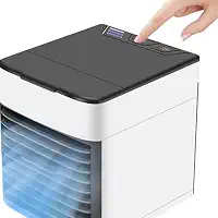 Ar Condicionado Portátil 3 em 1 | Climatizador, Umidificador e Purificador de Ar USB | Silencioso e Econômico para Quarto e Escritório