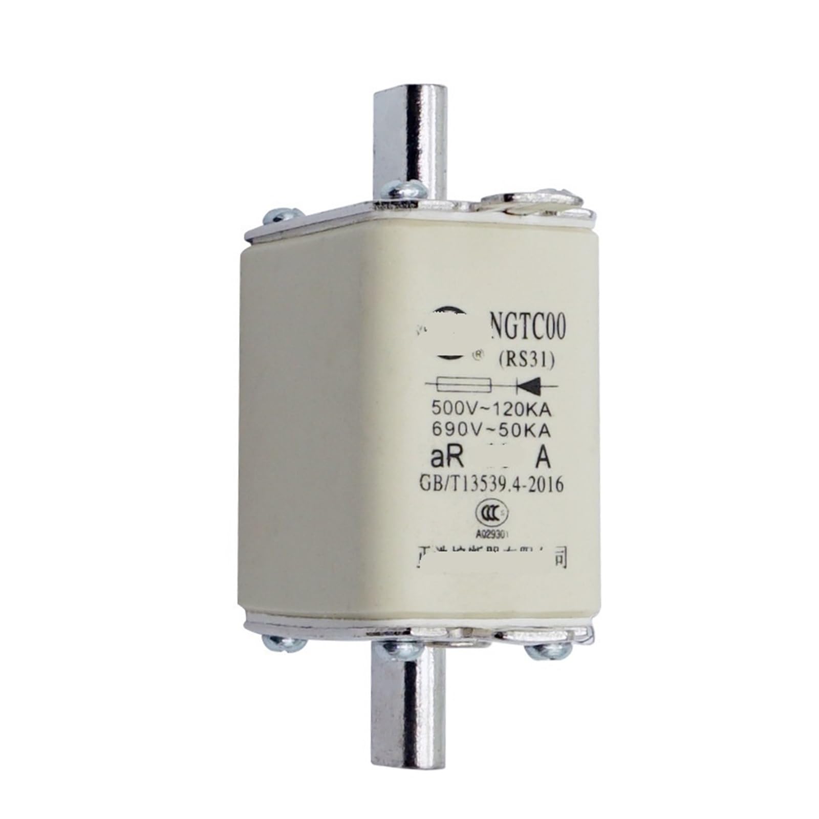 NGTC00 RS31 aR fast fuse 500V/690V 10A, 16A, 20A, 25A, 32A, 40A