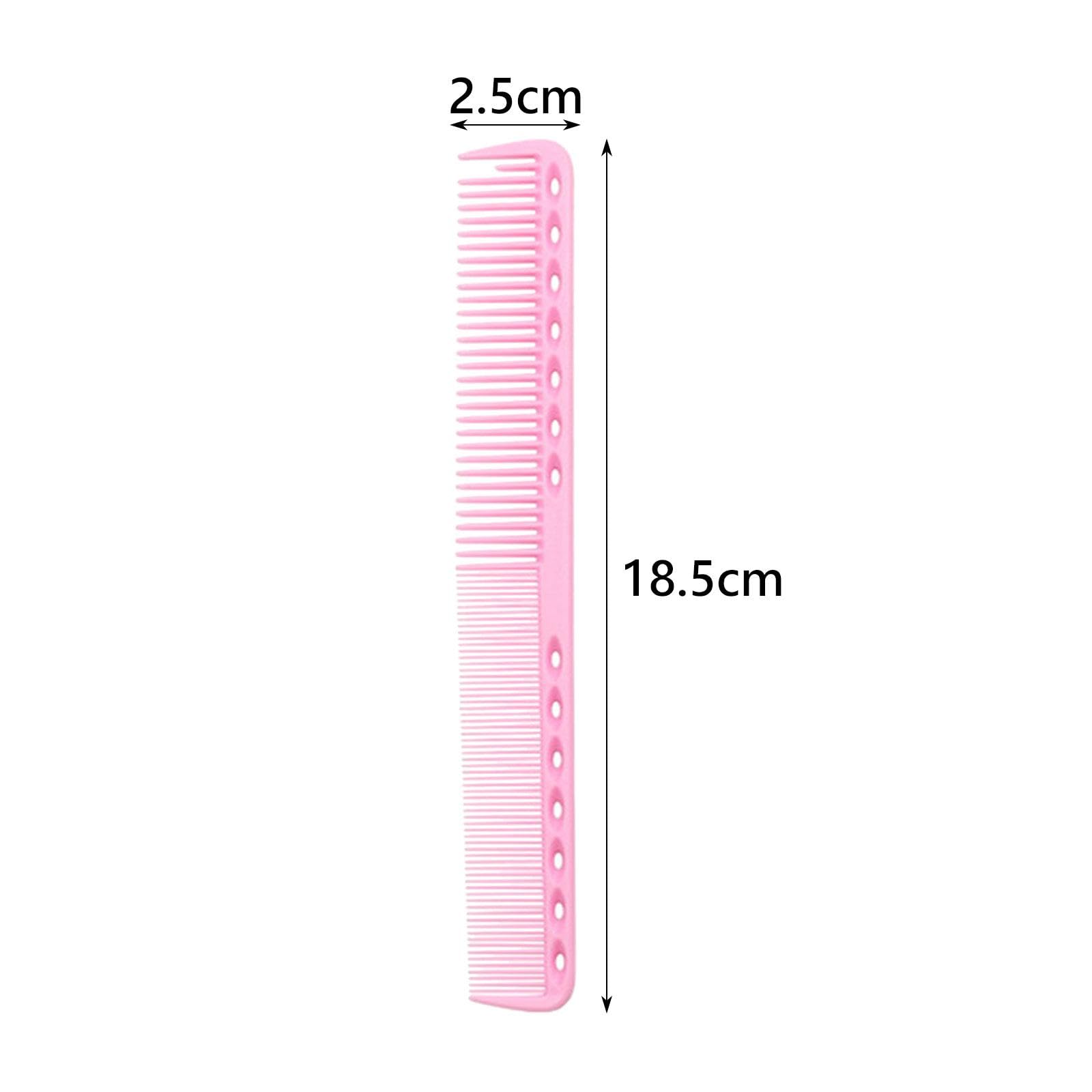 Professioneller Haarschneidekamm Für Friseure & Zu Hause – Mittlere Zähne, Kunststoff, 20,5 Cm, Schonend Zum Haar