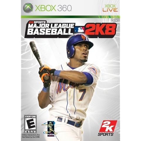 Major League Baseball 2K8 - Xbox 360 Cover