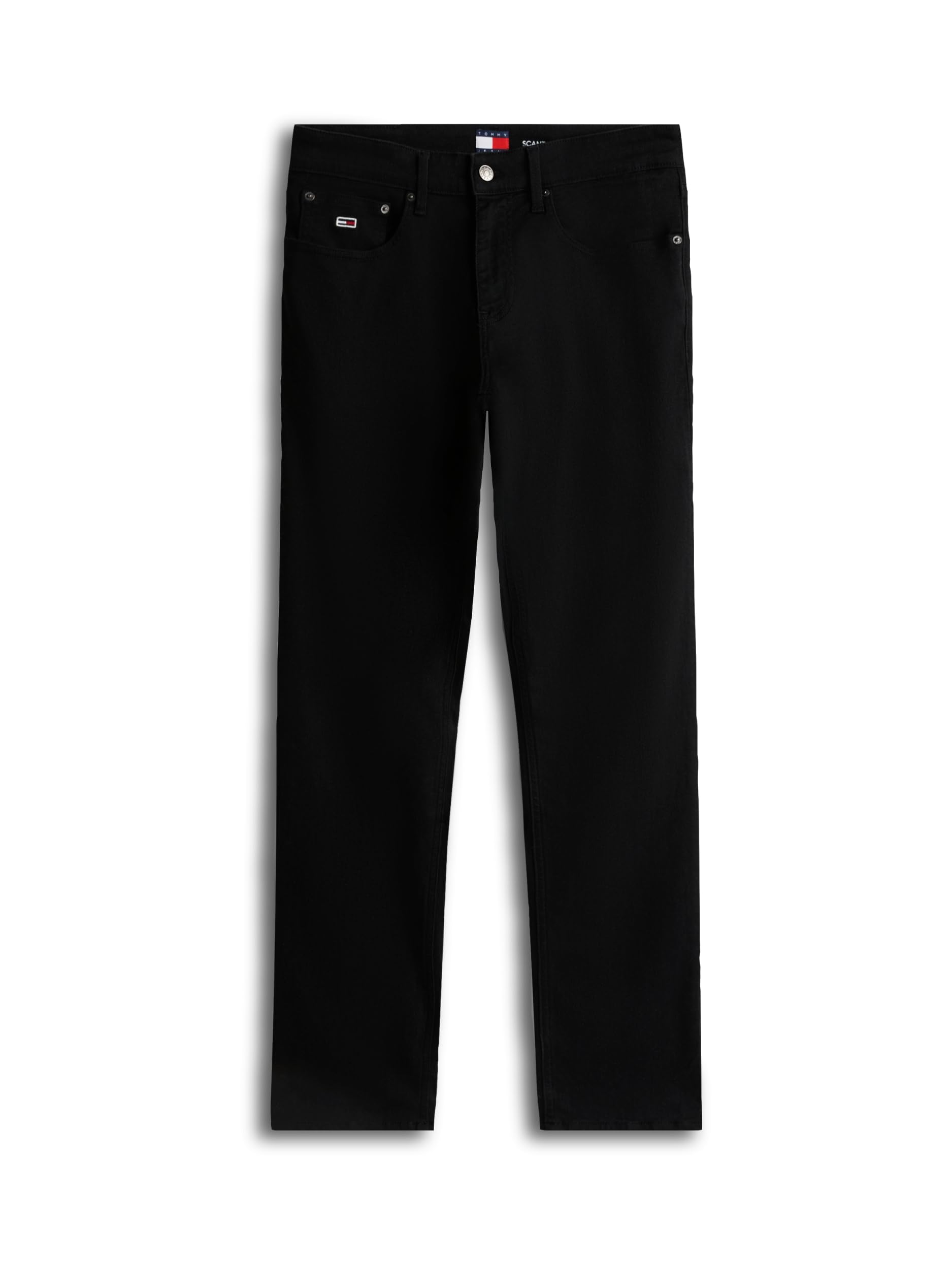 Tommy Jeans Męskie Scanton Slim DH4288 DM0DM207071BZ021 Slim, Denim (Denim Black), 3430, Denim (czarny dżins), W30 / L34