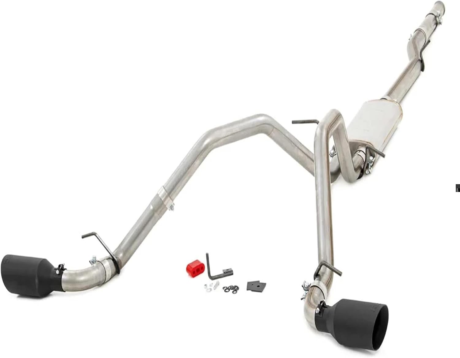 Rough Country Dual Cat-Back Exhaust for 2014-2018 Chevy/GMC 1500 | 5.3L - 96007
