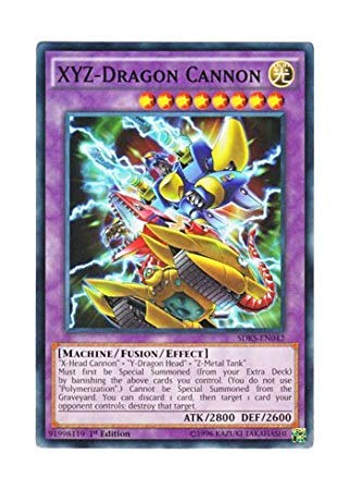 Amazon.co.jp: 遊戯王 英語版 SDKS-EN042 XYZ-Dragon Cannon XYZ