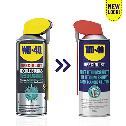 WD-40 Specialist Weißes Lithiumsprühfett 400ml