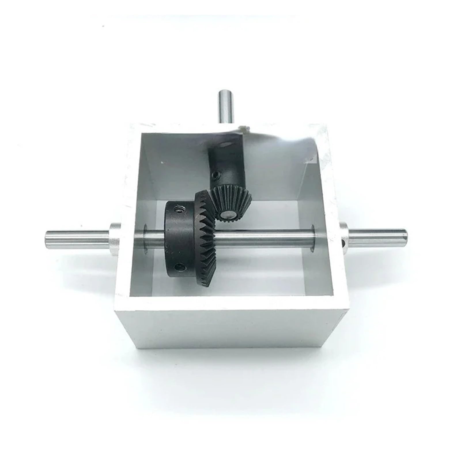 Reductor de Engranajes de dirección en ángulo， 90 Grados 1:2 8 mm/6 mm Módulo de Eje 1 20/40 Dientes 45 Acero Paquete de 2