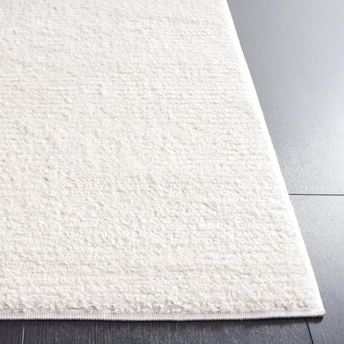 Tapete decorativo rectangular 9' x 12' Ivory Polyester miniatura 4