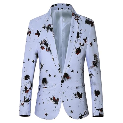 Blazer pour homme veste cintrée style coréen costume homme décontracté noir