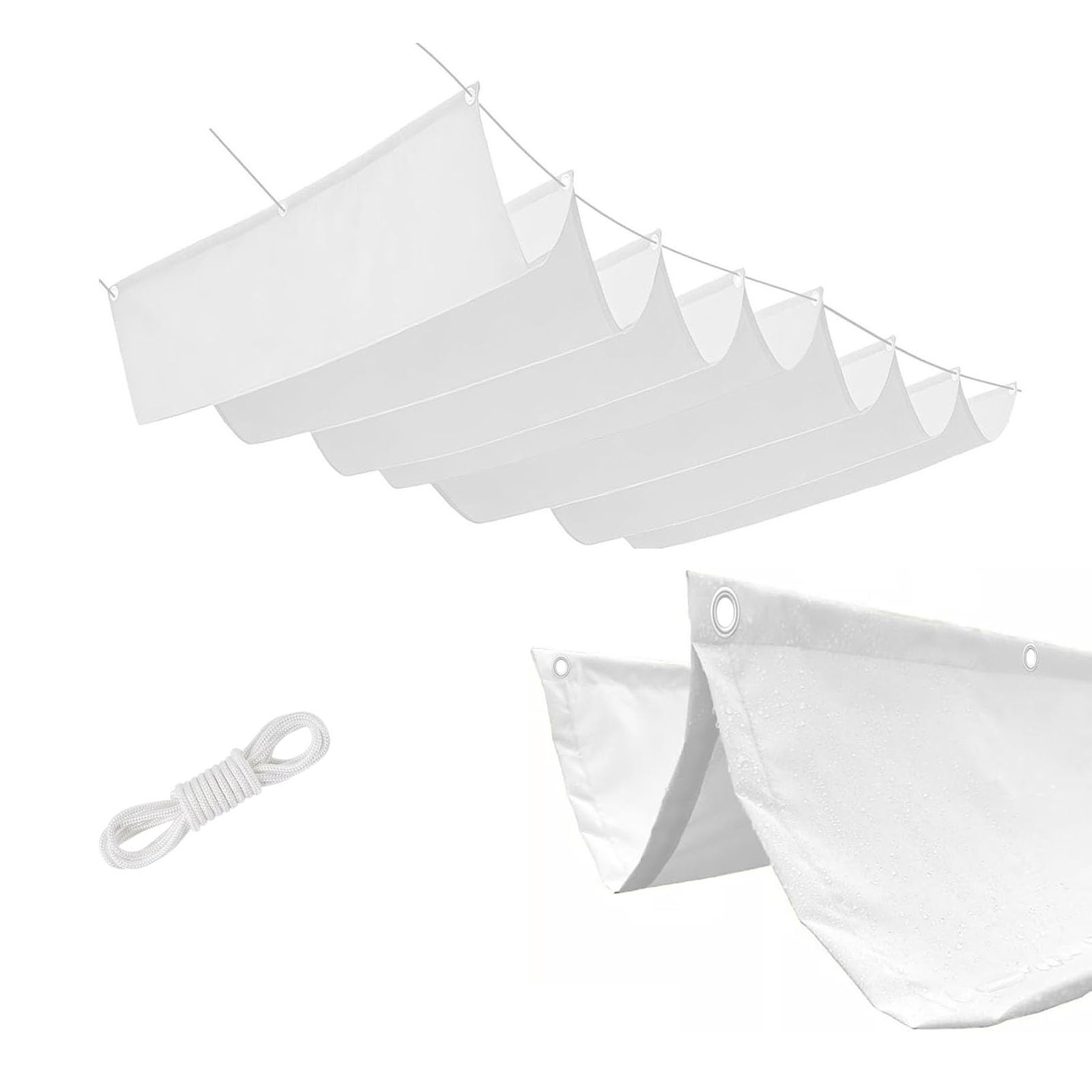 Voile d'ombrage rétractable pour terrasse et patio : créez un salon de jardin ombragé