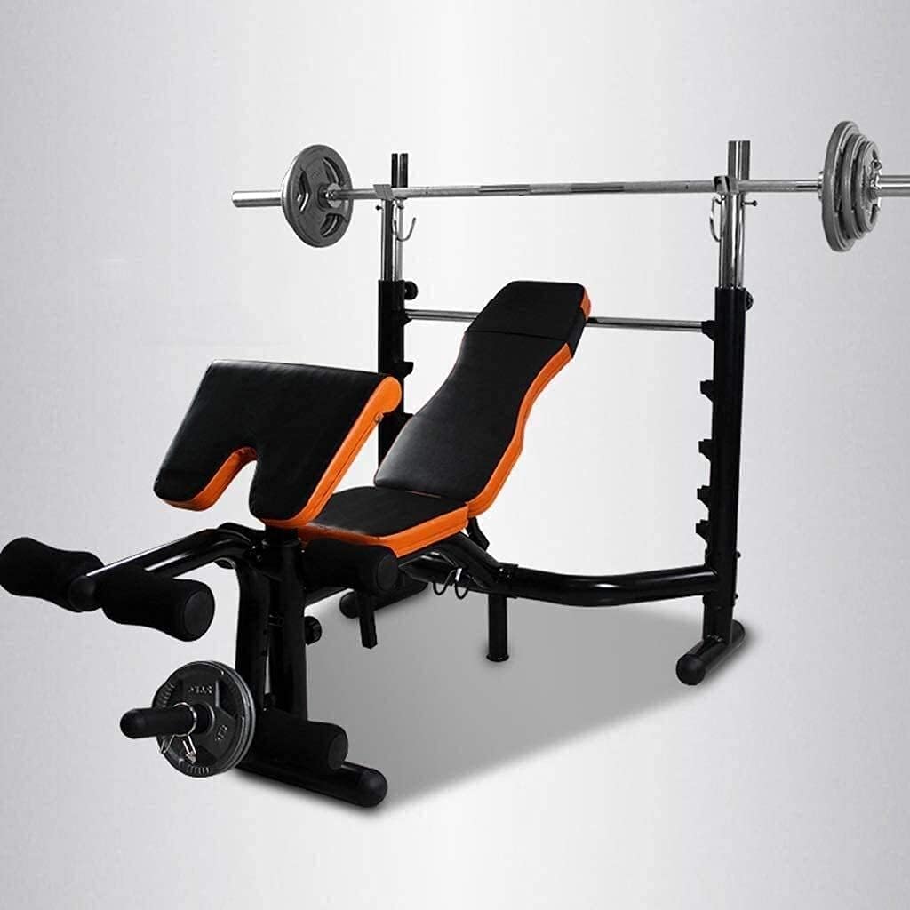 Weight Bench Seated Dumbbell Biceps Folding Weight Table Dumbbell Bench Multifunctional Bench Press Weight Bench Barbell Rack