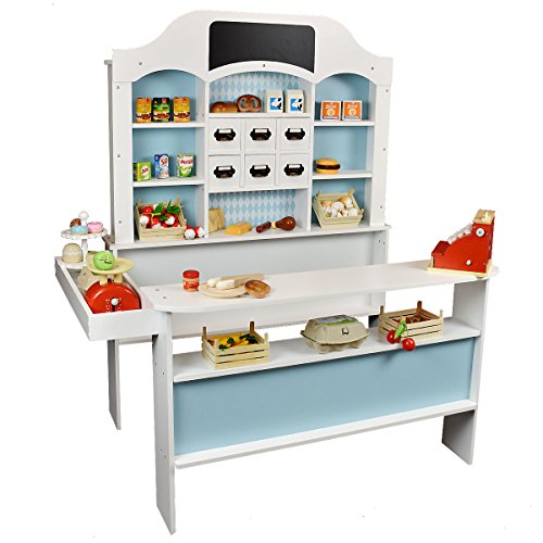 Roba-Baumann Kaufladen München aus Holz - Großer Kaufmannsladen für...